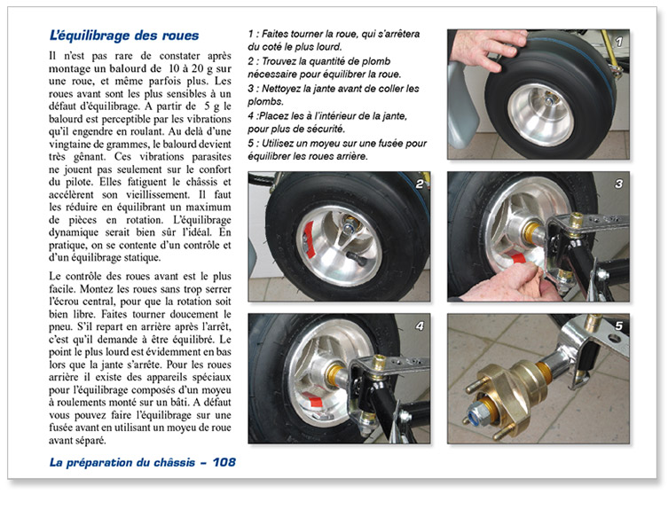 détail de la page 108 de l'ouvrage Chassis de Kart 2007