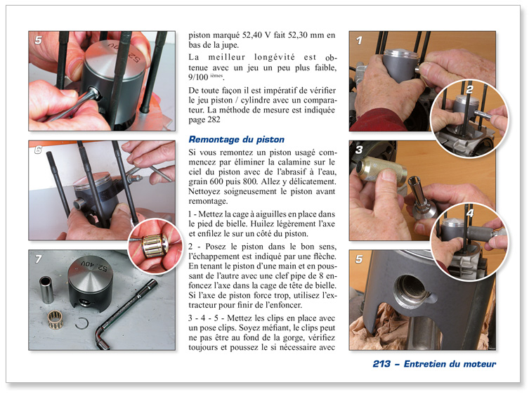 détail de la page 04 du Guide technique : Moteurs de Kart - Tome 2